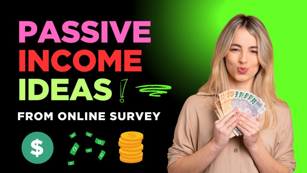 Online Survey Job and Passive Income In World Wide